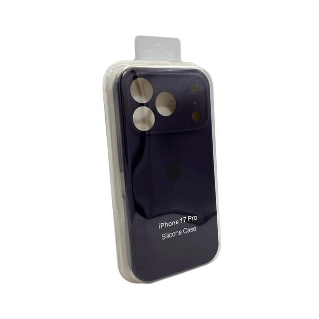 Чохол для смартфона Silicone Full Case AA Camera Protect for Apple iPhone 17 Pro 59,Berry Purple - Фото 2 Чохол для смартфона Silicone Full Case AA Camera Protect for Apple iPhone 17 Pro 59,Berry Purple - изображение 2