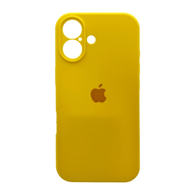 Чохол для смартфона Silicone Full Case AA Camera Protect for Apple iPhone 17 56,Sunny Yellow - Фото 1 Чохол для смартфона Silicone Full Case AA Camera Protect for Apple iPhone 17 56,Sunny Yellow - изображение 1