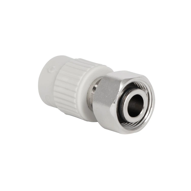 Муфта под Евроконус PPR с накидной гайкой Thermo Alliance 20х3/4" ВР с латунным штоком - изображение 4