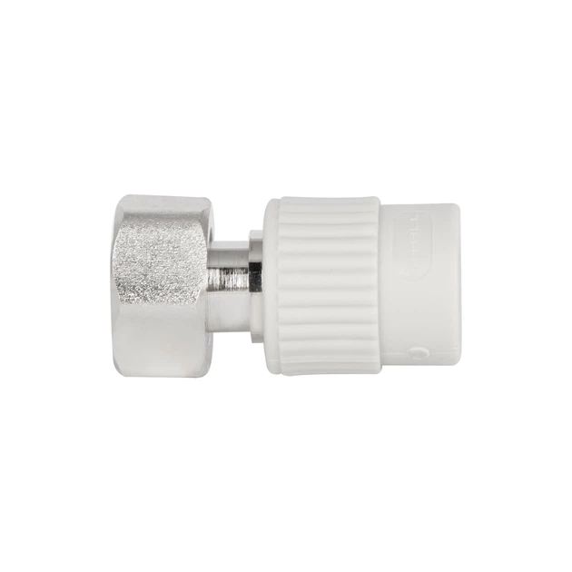 Муфта под Евроконус PPR с накидной гайкой Thermo Alliance 20х3/4" ВР с латунным штоком - изображение 8
