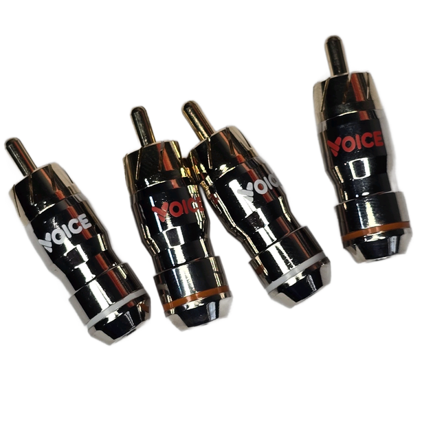 Разъем RCA (папа) Voice RC-24TS - Фото 2 Разъем RCA (папа) Voice RC-24TS - изображение 2