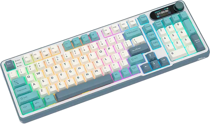 Клавіатура дротова RK ROYAL KLUDGE RK-S98 Light Cloud Gaming Beige Switch (RK-S98-LTCLD-BEGSW-US) - зображення 3