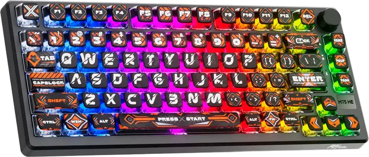 Клавіатура дротова RK ROYAL KLUDGE RKM75 HE Hephaestus Gaming Mint Switch (RK-M75HE-HEPHST-MINTSW-US) - зображення 3