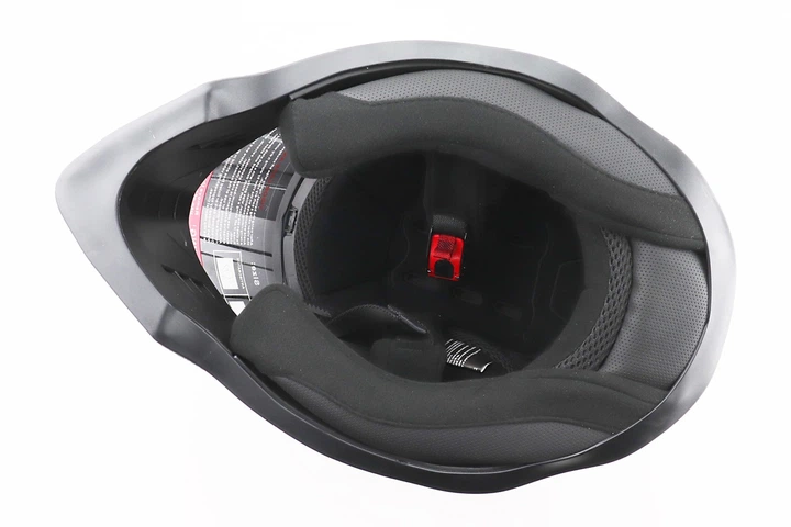 Шлем кроссовый/эндуро/ATV BLD-819-7, M (57-58 см) BLD, черно-серо-красный - изображение 6