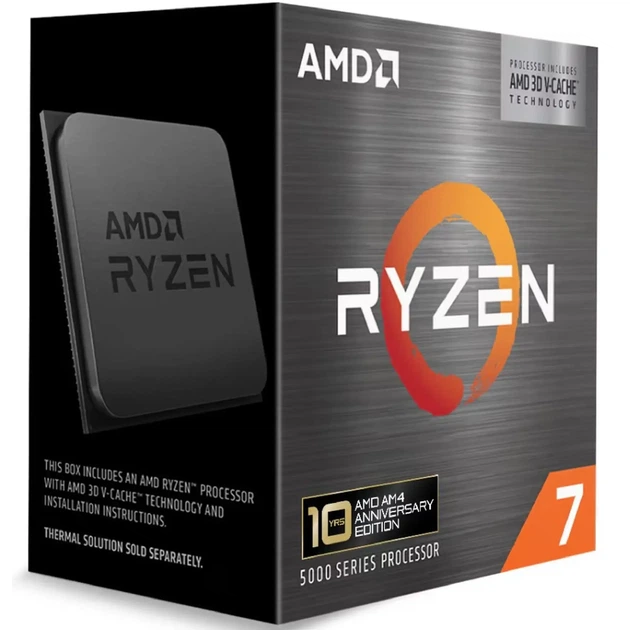 Процесор AMD Ryzen 7 5800X3D (8C/16T, 3.4-4.5GHz, 96MB,105W,AM4) Box (100-100000651POF) - зображення 2
