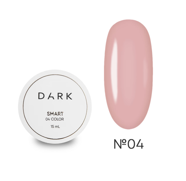 Гель моделюючий Dark Smart Builder Gel №04 15 мл - Фото 1 Гель моделюючий Dark Smart Builder Gel №04 15 мл - зображення 1