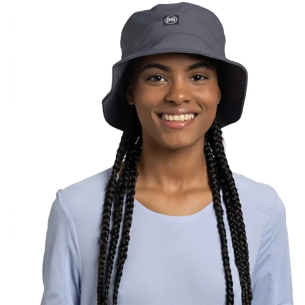 Панама Buff Adventure Bucket Hat Solid ash S/M (100088281) - Фото 4 Панама Buff Adventure Bucket Hat Solid ash S/M (100088281) - изображение 4