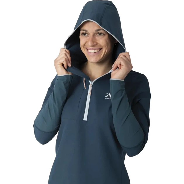 Флісова кофта 2117 of Sweden Gyljen Hoodie Wmn Navy S (100089155) - зображення 6