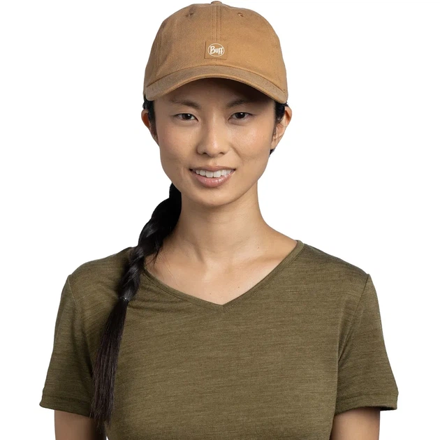 Кепка Buff Baseball Cap Low Crown solid zire camel Uni (100088279) - изображение 3