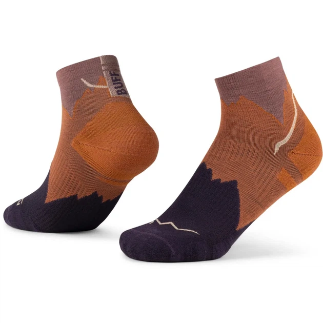 Шкарпетки Buff Merino Lightweight Quarter Socks Ginger XL (100094319) - Фото 1 Шкарпетки Buff Merino Lightweight Quarter Socks Ginger XL (100094319) - зображення 1