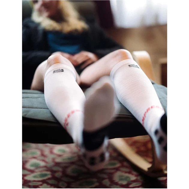 Гольфи Compressport Full Socks Recovery 2.0 white M (100089912) - зображення 3
