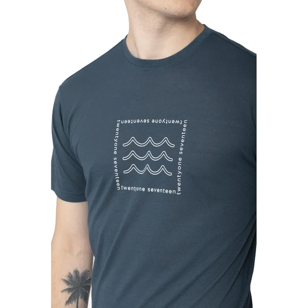 Футболка 2117 of Sweden Tista T-Shirt Mns Navy M (100089142) - изображение 3