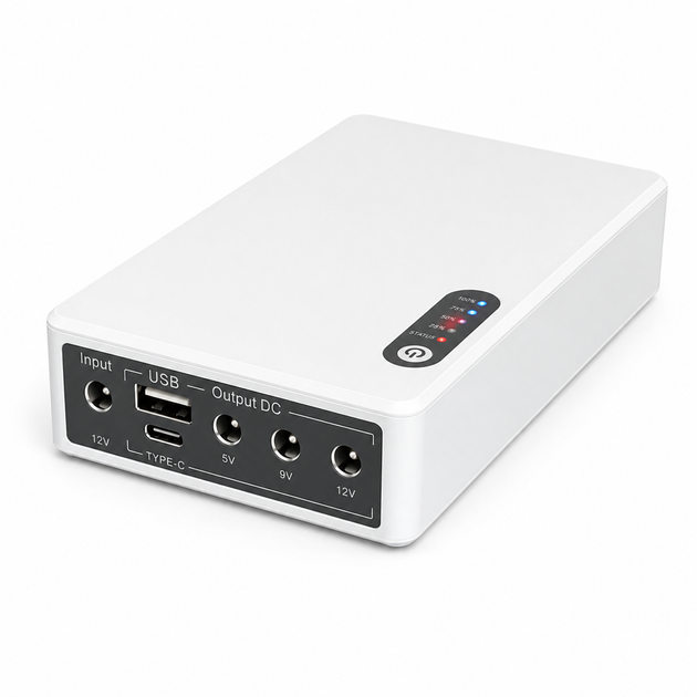 Безперебійник для роутера NEP 10400mAh 24W з блоком живлення ДБЖ для роутера міні упс mini ups ибп для роутера WIFI - Фото 3 Безперебійник для роутера NEP 10400mAh 24W з блоком живлення ДБЖ для роутера міні упс mini ups ибп для роутера WIFI - изображение 3