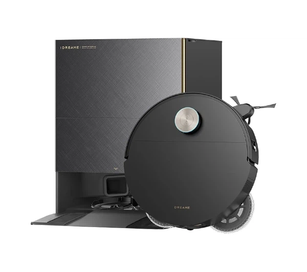 Робот-пилосос Dreame X50s Ultra Функція миття Підстанція очищення Створення карти приміщення 55dB Функції ШІ Чорний - Фото 4 Робот-пилосос Dreame X50s Ultra Функція миття Підстанція очищення Створення карти приміщення 55dB Функції ШІ Чорний - изображение 4