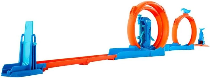 Трек Hot Wheels Track Creator Тройная петля JDW39 - Фото 3 Трек Hot Wheels Track Creator Тройная петля JDW39 - изображение 3