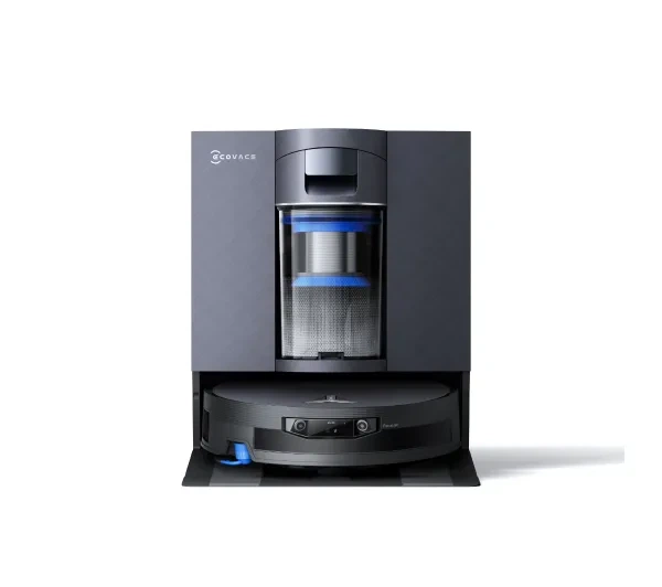 Робот-пилосос Ecovacs Deebot X12 Omni Функція миття Підстанція очищення Створення карти приміщення 61дБ Функції ШІ Чорний - Фото 3 Робот-пилосос Ecovacs Deebot X12 Omni Функція миття Підстанція очищення Створення карти приміщення 61дБ Функції ШІ Чорний - изображение 3