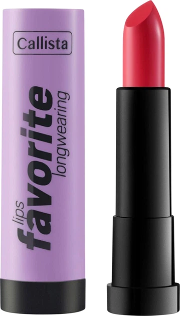 Помада для губ Callista Lips Favorite Longwearing Lipstick 305 Happy Manrta 4 г (8680705133092) - Фото 1 Помада для губ Callista Lips Favorite Longwearing Lipstick 305 Happy Manrta 4 г (8680705133092) - изображение 1