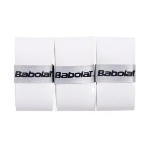 Обмотка Babolat Pro Tour 2.0 X 3 3 шт White (1000-653053-101) - Фото 2 Обмотка Babolat Pro Tour 2.0 X 3 3 шт White (1000-653053-101) - зображення 2