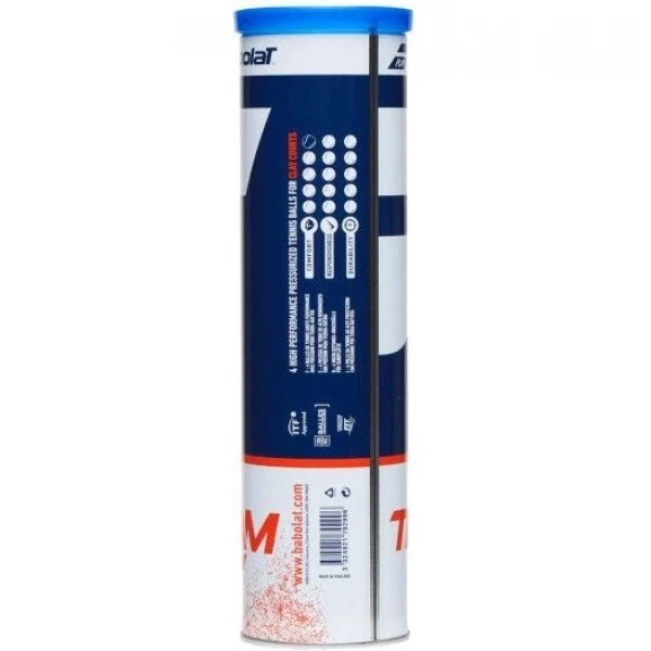 М'ячі для тенісу Babolat Team clay 4b (1000-502080-113y) - Фото 2 М'ячі для тенісу Babolat Team clay 4b (1000-502080-113y) - зображення 2
