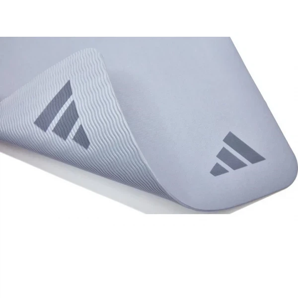 Коврик для йоги Adidas Premium Yoga Mat 176 х 61 х 0,5 см Grey (1000-ADYG-10300SV) - Фото 3 Коврик для йоги Adidas Premium Yoga Mat 176 х 61 х 0,5 см Grey (1000-ADYG-10300SV) - изображение 3