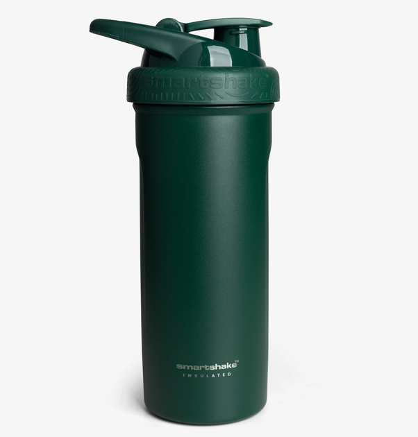 Шейкер спортивний SmartShake металевий Insulated Steel 750ml Racing green - Фото 1 Шейкер спортивний SmartShake металевий Insulated Steel 750ml Racing green - изображение 1