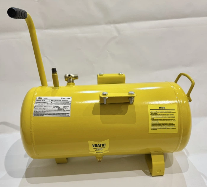 Ресивер для компрессора Werk BM-2T24N Werk BM-2T50N 24 л 8 бар - изображение 7