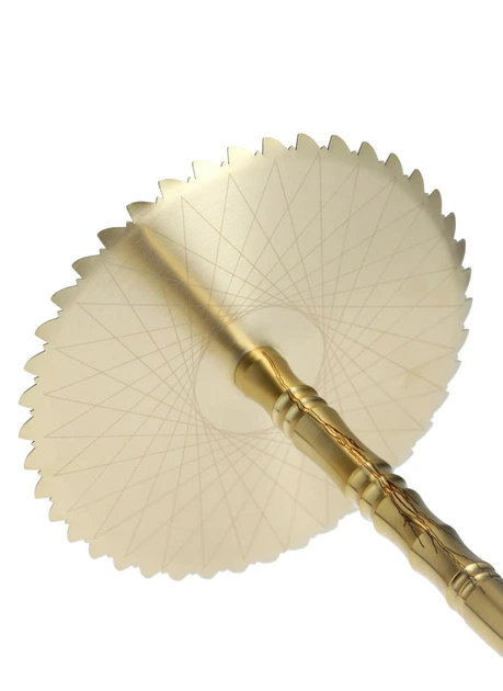 Кальян Trumpet Moar Gold Craft Black 49см из нержавеющей стали с черной колбой золотой - изображение 6