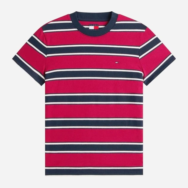 Футболка хлопковая женская Tommy Hilfiger 218563525 M Розовый/Синий (1159865586) - изображение 7