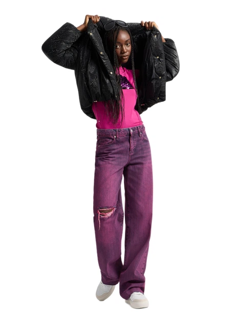 Футболка хлопковая женская Armani Exchange 965765514 L Розовая (1159890864) - Фото 3 Футболка хлопковая женская Armani Exchange 965765514 L Розовая (1159890864) - изображение 3