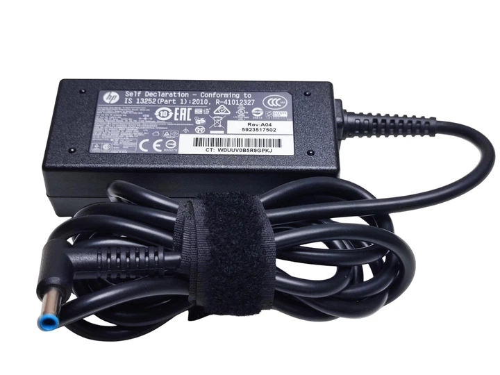 Оригінальний блок живлення HP 45W 19.5V 2.31A (роз'єм 4.5х3.0 мм з голкою) HSTNN-LA40 P/N 740015-001 + кабель живлення 220V Б/В - Фото 1 Оригінальний блок живлення HP 45W 19.5V 2.31A (роз'єм 4.5х3.0 мм з голкою) HSTNN-LA40 P/N 740015-001 + кабель живлення 220V Б/В - зображення 1