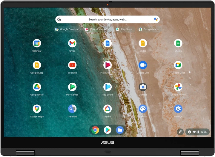 Сенсорний ноутбук 16" ASUS Chromebook Plus (CX5601FBA-MC0148) Intel Core i5-1235U RAM 16GB SSD 512GB ChromeOS (UKR) (102144509) - Уцінка - зображення 5