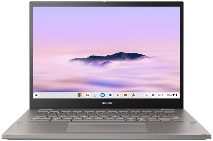 Сенсорний ноутбук 14" Asus Chromebook (CM3401FFA-LZ0336) AMD Ryzen 5 7520C RAM 8GB SSD 256GB 10год батарея Chrome OS (UKR) (102142671) - Уцінка - зображення 2