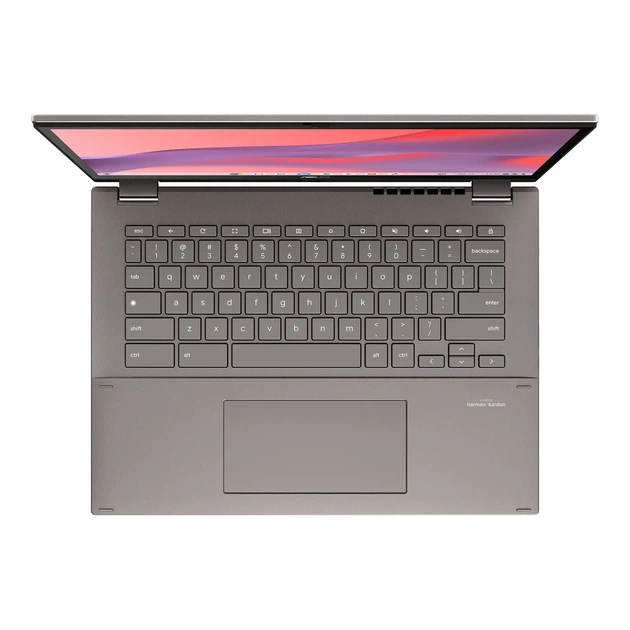 Сенсорний ноутбук 14" ASUS Chromebook Vibe CX34 Flip (CX3401FBA-LZ0292) Intel Core i5-1235U RAM 8GB SSD 512GB 10год батарея ChromeOS (UKR) (102148601) - Уцінка - зображення 3