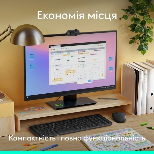 Комплект (клавиатура, мышь) беспроводной Logitech MK250 Graphite (920-013823) - Фото 8 Комплект (клавиатура, мышь) беспроводной Logitech MK250 Graphite (920-013823) - изображение 8