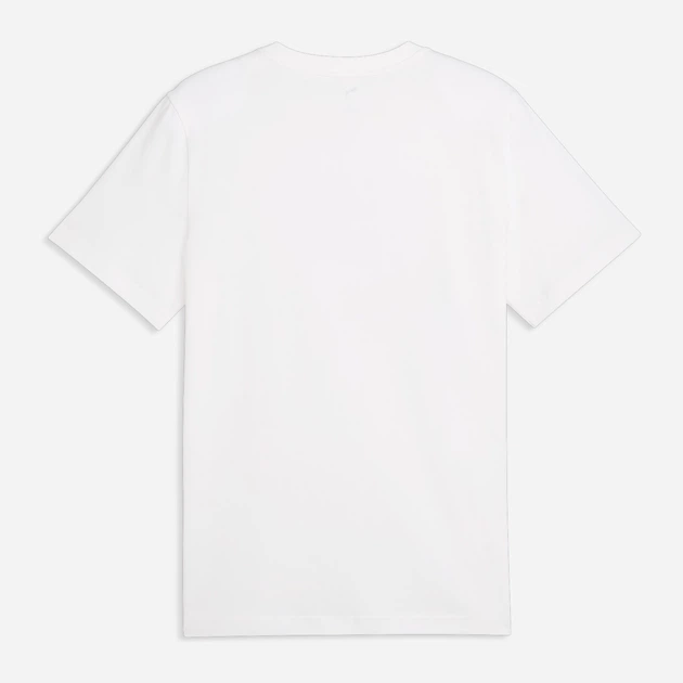 Футболка хлопковая длинная мужская Puma Graphics Cyber 69436102 L White (4070033362563) - Фото 5 Футболка хлопковая длинная мужская Puma Graphics Cyber 69436102 L White (4070033362563) - изображение 5