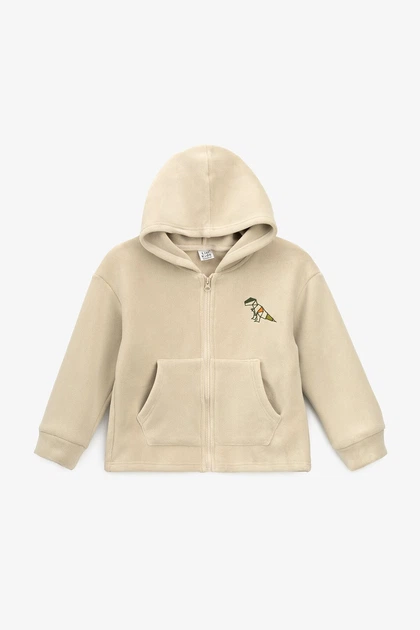 Кофта однотонна для дівчинки Lizi 24860 110 см Бежевий shop (2000990645371) - изображение 7