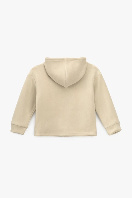 Кофта однотонна для дівчинки Lizi 24860 110 см Бежевий shop (2000990645371) - изображение 10