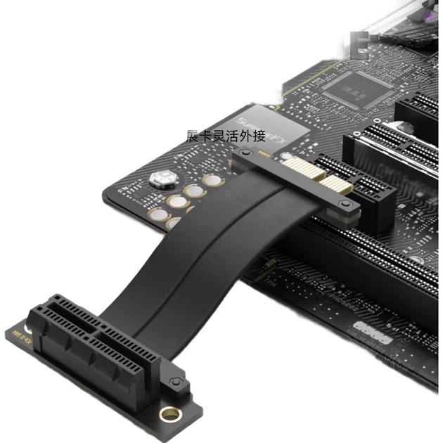 Райзер MOGE MC489110 PCIe 4.0 x1 угловой 10 см - Фото 2 Райзер MOGE MC489110 PCIe 4.0 x1 угловой 10 см - изображение 2