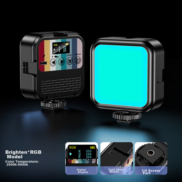 Осветитель Shutu RGB портативный карманный - изображение 5