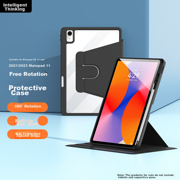 Чехол для планшета Huawei MatePad 11 2023/2021/SE 11 Zhisihui Black - изображение 4