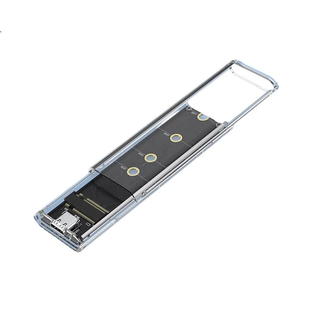 Корпус для зовнішнього SSD-накопичувача LINSTORAGE M.2 NVMe Type-C 3.2, корпус для жорсткого диска з USB 3.2 та портом USB 3.2 для ноутбука та мобільного телефону - Фото 3 Корпус для зовнішнього SSD-накопичувача LINSTORAGE M.2 NVMe Type-C 3.2, корпус для жорсткого диска з USB 3.2 та портом USB 3.2 для ноутбука та мобільного телефону - изображение 3