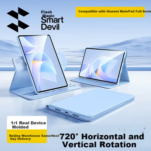 Чехол для планшета Huawei MatePad 11.5/11.5S SmartDevil Blue - изображение 4