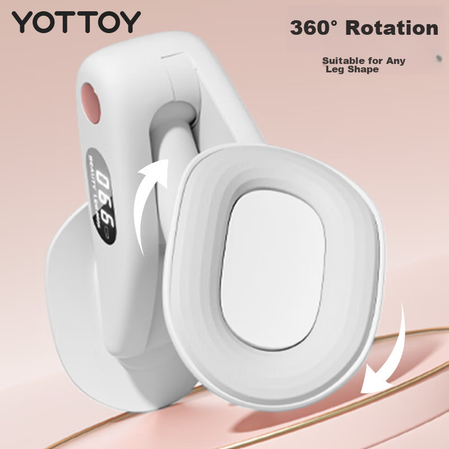 Тренажер для ног Yottoy, тренажер для мышц тазового дна, устройство для домашних тренировок ног, приспособление для похудения бедер для мужчин и женщин, фитнес-оборудование для упражнений Кегеля. - зображення 7