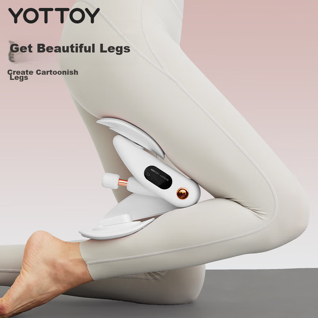 Тренажер для ног Yottoy, тренажер для мышц тазового дна, устройство для домашних тренировок ног, приспособление для похудения бедер для мужчин и женщин, фитнес-оборудование для упражнений Кегеля. - зображення 12