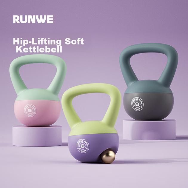 Фітнес-обладнання Langwei Soft Kettlebell з гантелями для чоловіків та жінок, корекція фігури, схуднення, зменшення жиру на животі [ексклюзив JINGDONG] - изображение 4