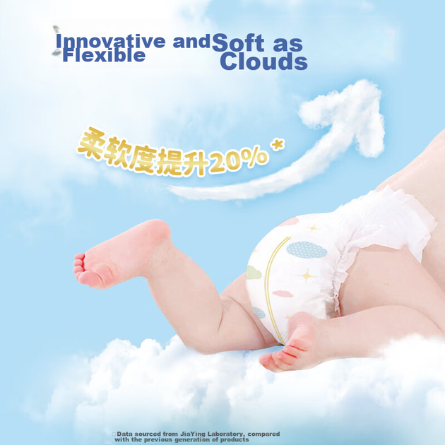 Підгузки-трусики Jiaying Cloud Soft XXL (12-16 кг), 66 шт - зображення 4