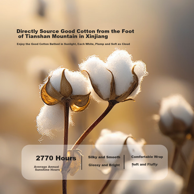Одеяло хлопковое Shuixingjiafang Xinjiang, 200×230 см - Фото 4 Одеяло хлопковое Shuixingjiafang Xinjiang, 200×230 см - изображение 4