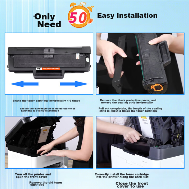 Картридж лазерный Tianmo для HP 131 133 135-138 138pw 138wm 138p W1110A - изображение 7