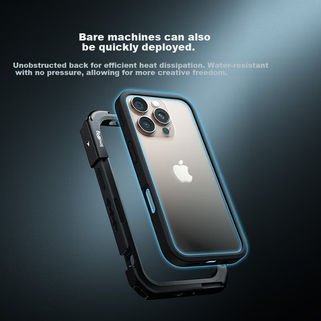 Комплект SmallRig 4827, камера для iPhone 16 Pro Max, расширительная рама для клетки Apple Rabbit Cage (флагманская версия), аксессуар для ручной фотосъемки, вспомогательное средство для съемки. - Фото 6 Комплект SmallRig 4827, камера для iPhone 16 Pro Max, расширительная рама для клетки Apple Rabbit Cage (флагманская версия), аксессуар для ручной фотосъемки, вспомогательное средство для съемки. - зображення 6