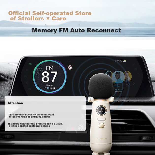 Микрофон автомобильный EDIFIER LOLIMIC Bluetooth - изображение 4